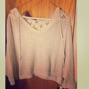 Knit Cropped Sweater