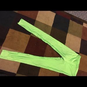 Neon Green Leggings