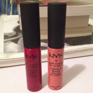 2 nyx soft matte lip creams