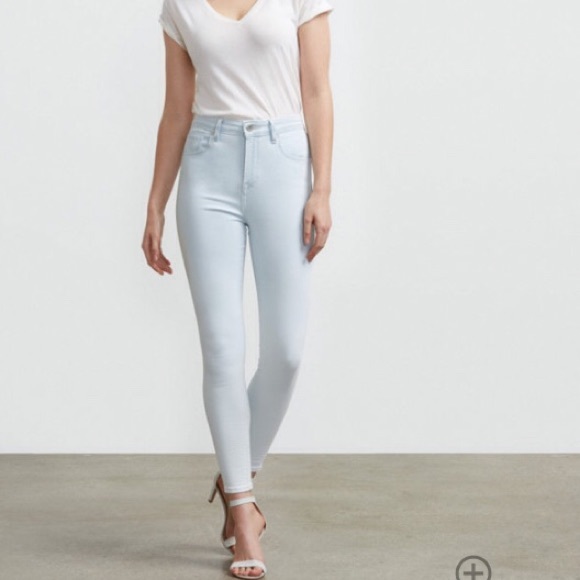 Levi's - super high rise, razor skinny jeans