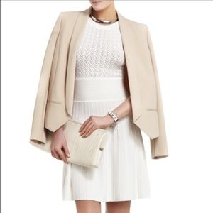 Emilia Pointelle & Ottoman Dress (Gardenia)