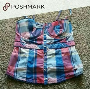 Hollister corset top