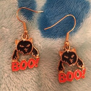 Halloween BOO earrings