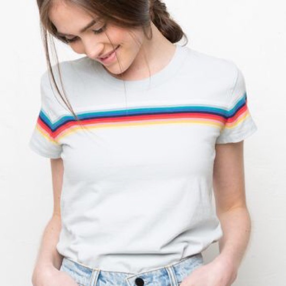 brandy melville rainbow top - Picture 4 of 4