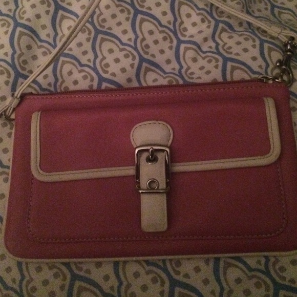 Cute pink clutch