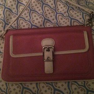 Cute pink clutch