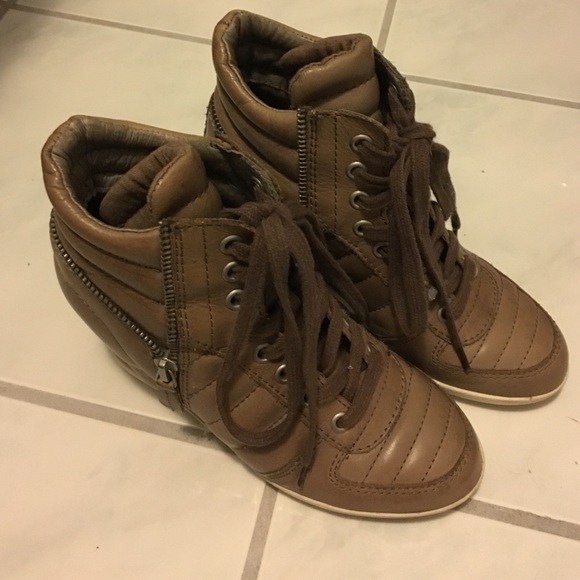 ASH High-Top Wedge Sneakers