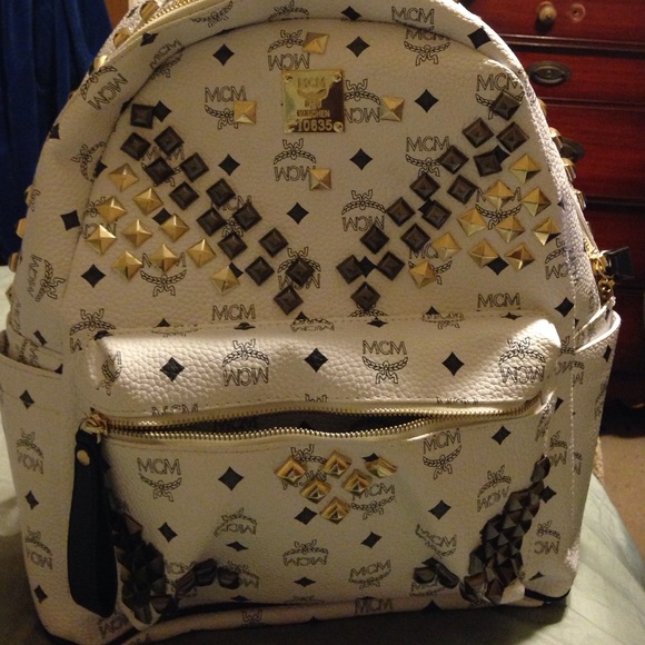 White Munchen backpack