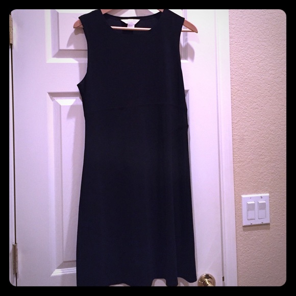 Express black shift dress