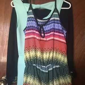 Colorful romper!