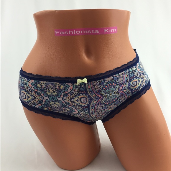 ✅🆕😍 Victoria's Secret Hiphugger paisley panty - Picture 4 of 8