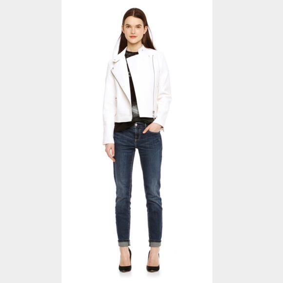 NWT Joe Fresh Faux Leather Moto Jacket Sz XS
