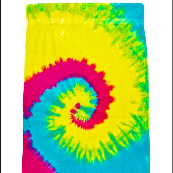 tie dye towel
