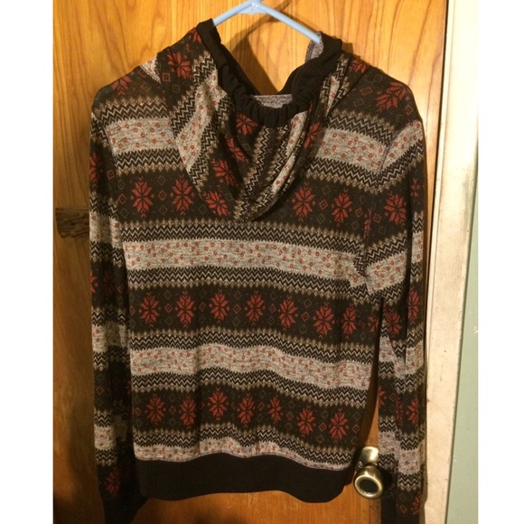 Fall Patterned hoodie - Picture 2 of 2
