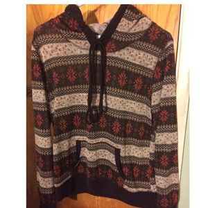Fall Patterned hoodie