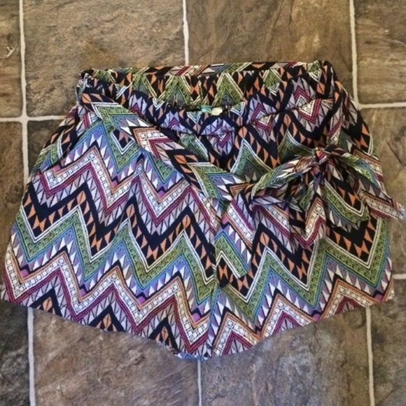 Tribal Pattern Shorts