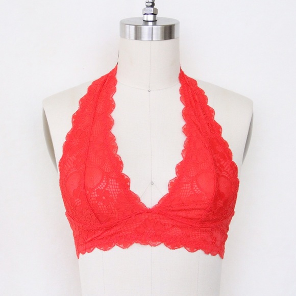 Free People Other - ♦️SALE♦️Free People Bright Orange Bralette
