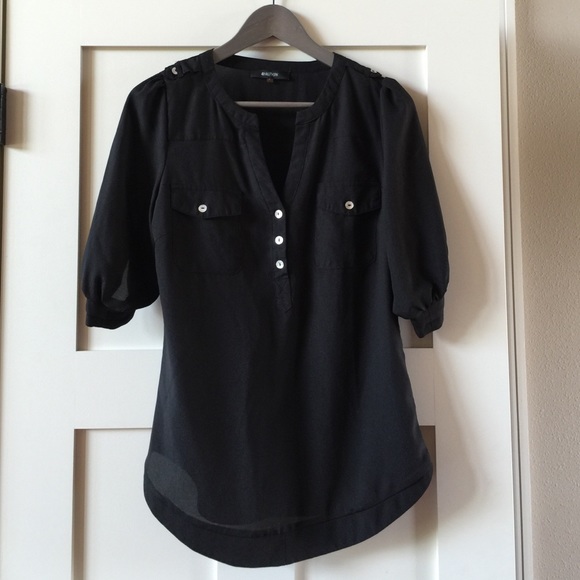 41 Hawthorn Stitch Fix szS front pocket blouse