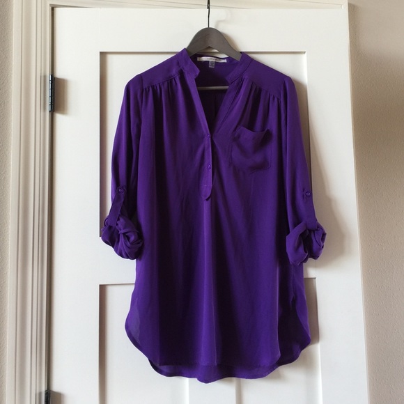 41 Hawthorn Stitch Fix szL front pocket blouse