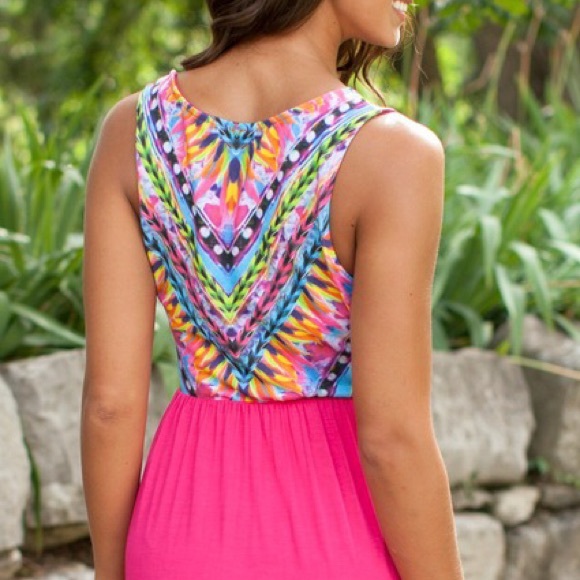 ✨Hot Pink Dreamcatcher Maxi!! Medium! - Picture 3 of 4