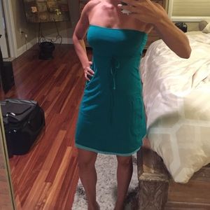 Strapless A Line Dress