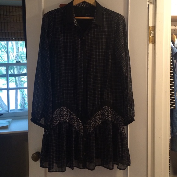 Button down tunic or short dress