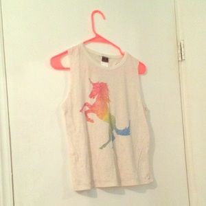 Unicorn tank-top