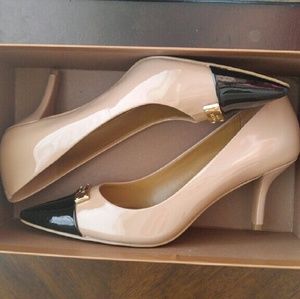 COACH Zan Warm Blush/Black Pump