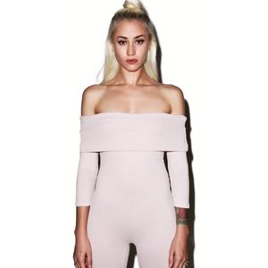 🔴HOLD 8/24🔴 Bardot Jumper • Ballet Pink NWOT