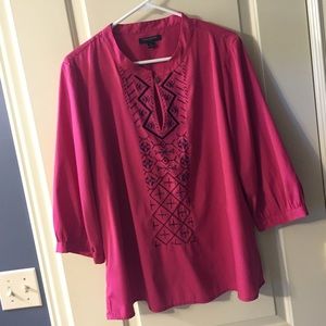 Banana Republic Aztec blouse