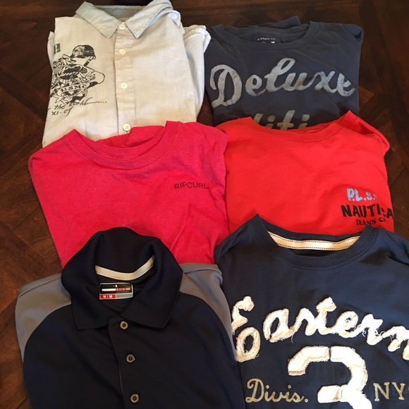 Lot of 6 men's shirts
