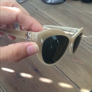 Tory Burch Cateye nude sunglasses