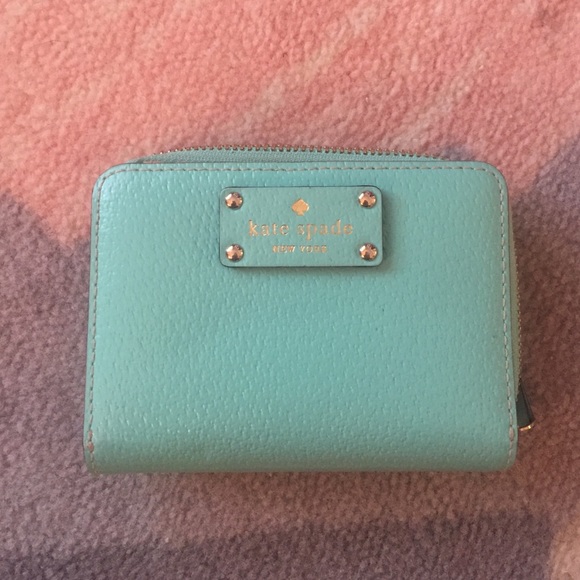 KATE SPADE mini zip wallet