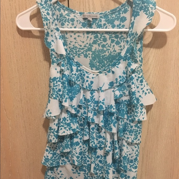 Charlotte Russe summer layered blouse