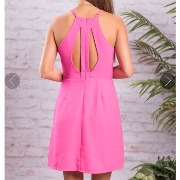 Perfectly playful dress, hot pink - Picture 3 of 4