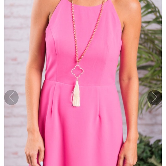 Perfectly playful dress, hot pink - Picture 4 of 4