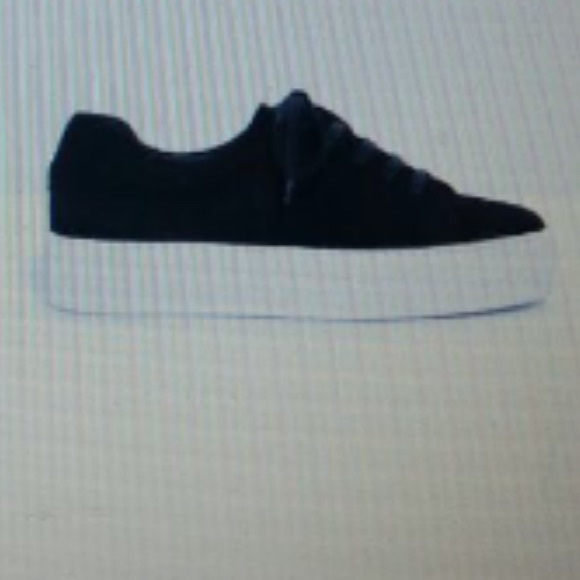 Black sneakers