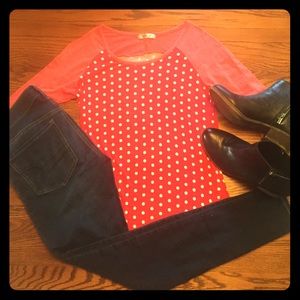 Polka Dot Top