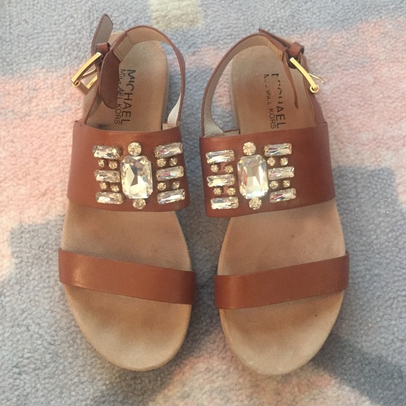 MICHAEL KORS jeweled sandals