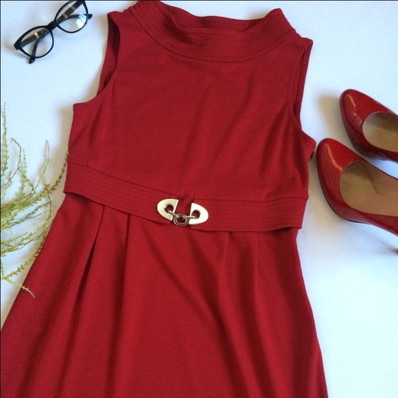 Red dress