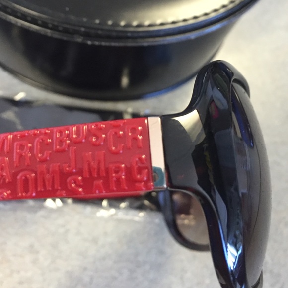 Black & red Marc Jacobs sunglasses