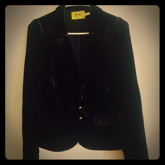 Velvet juicy couture blazer - Picture 1 of 2