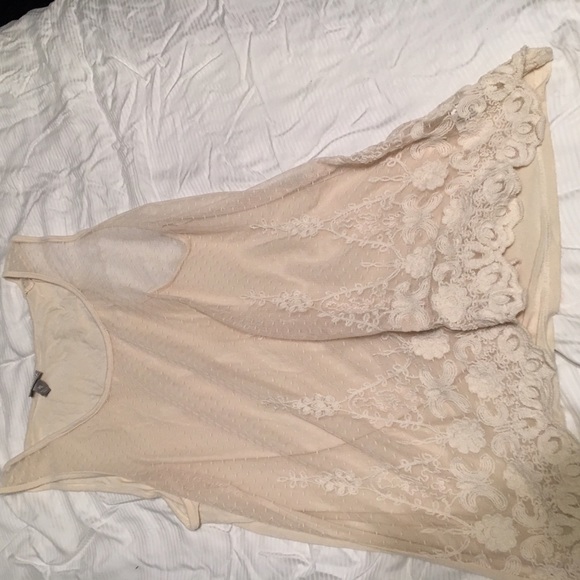 Cream Vanity Tanktop