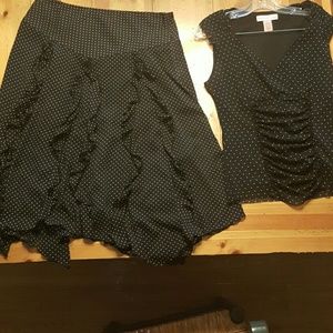 Skirt set