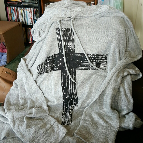 TRADE XXL cross hoodie