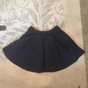 Forever 21 black skater skirt