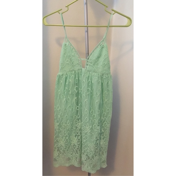 Summer Mint date night dress