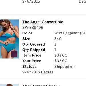 Purple 34C Victoria's Secret top