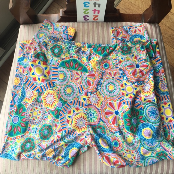 LuLaRoe Pants - Lularoe Colorful Paisley Print Pants