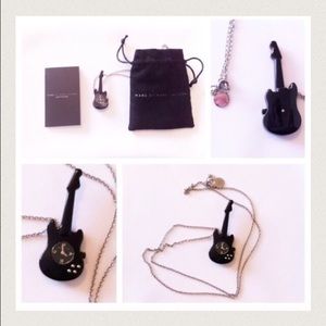 Marc Jacobs necklace and VS heart zip-up